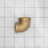 Thrifco Plumbing 3/4 X 1/2 90 Brass Elbow 5317015